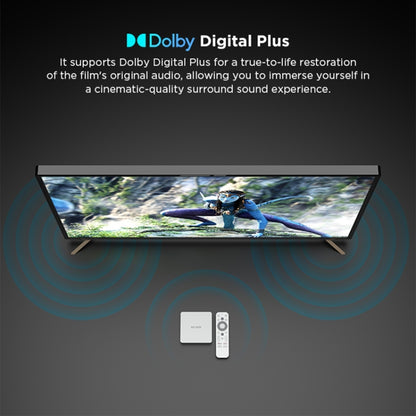 Kickpi KP1 Dual Band WiFi 4K HD Android TV Box, RAM:2GB+32GB(EU Plug) - Amlogic S905 by buy2fix | Online Shopping UK | buy2fix