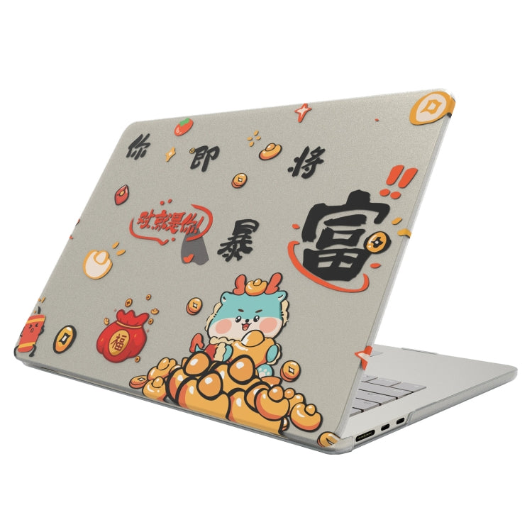 For MacBook Pro 13.3 A1278 UV Printed Pattern Laptop Frosted Protective Case(DDC-1689) - MacBook Pro Cases by buy2fix | Online Shopping UK | buy2fix