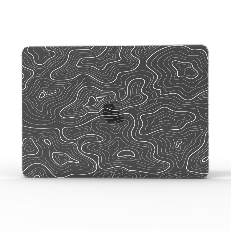 For MacBook Air 15 M2 A2941 / M3 A3114 UV Printed Pattern Laptop Frosted Protective Case(DDC-1680) - MacBook Air Cases by buy2fix | Online Shopping UK | buy2fix