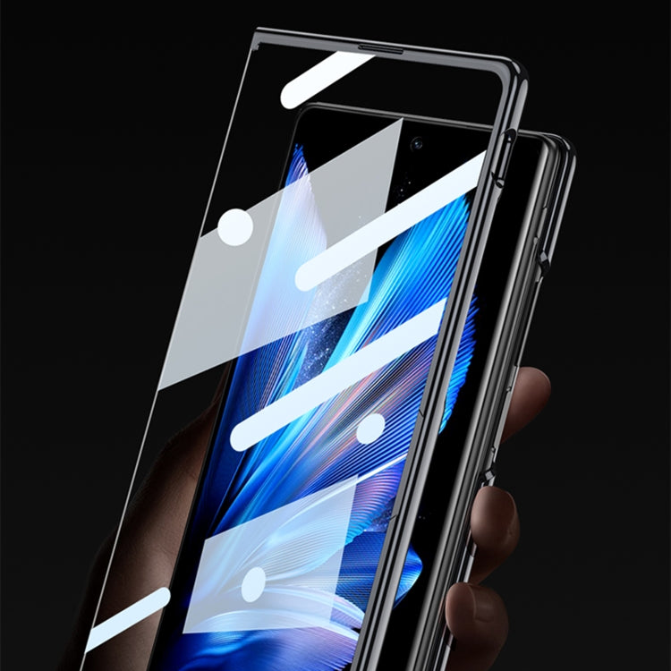 For vivo X Fold3 GKK Integrated Unbounded Frosted AG All-inclusive Shockproof Phone Case(Black) - vivo Cases by GKK | Online Shopping UK | buy2fix