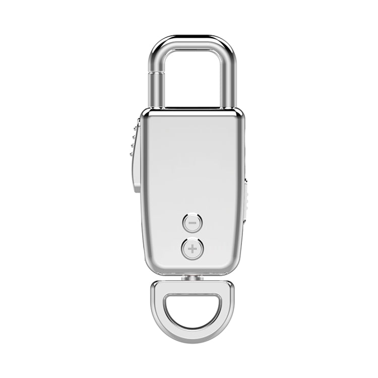 JNN S20 Zinc Alloy Keychain Voice Recorder, Memory:8GB(Silver) - Other Style by JNN | Online Shopping UK | buy2fix