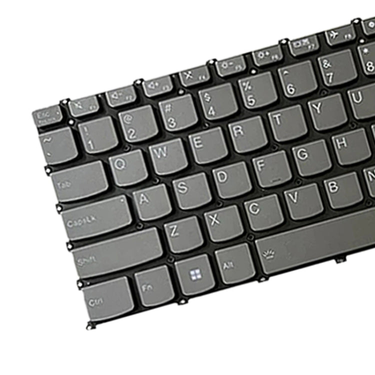 For Lenovo IdeaPad 5 US Version Laptop Backlight Keyboard, F10 Key with Lock Icon(Grey) - Lenovo Spare Parts by buy2fix | Online Shopping UK | buy2fix