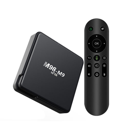 M98-M9 Quad-core ARM Cortex-A53 WiFi Bluetooth 4K HD Android TV Box, RAM:2GB+8GB(US Plug) - Allwinner H3 by buy2fix | Online Shopping UK | buy2fix