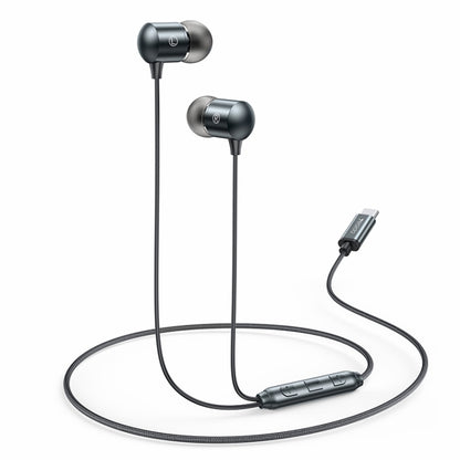 Yesido YH43 Type-C / USB-C Interface In-Ear Wired Earphone, Length:1.2m(Black) - Type-C Earphone by Yesido | Online Shopping UK | buy2fix