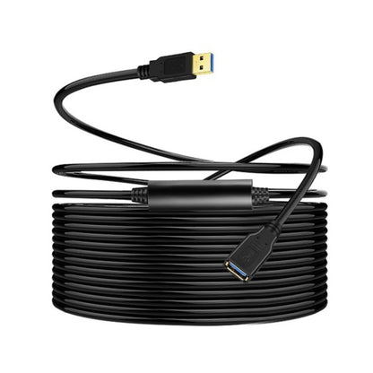 USB 3.0 Female To USB 3.0 Male PVC Cable, Length:2m(Black) - USB 3.0 by buy2fix | Online Shopping UK | buy2fix