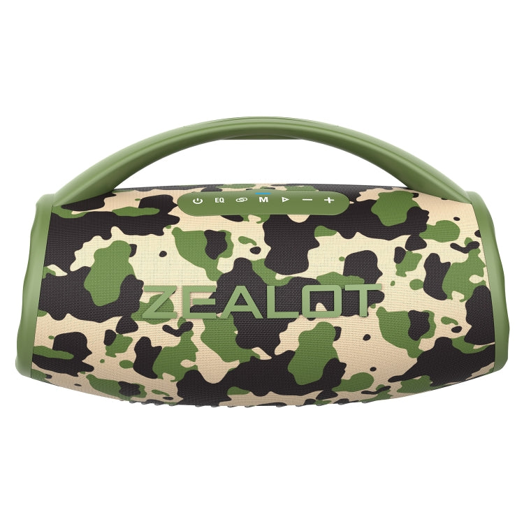 Zealot S97 80W Outdoor Portable RGB Light Bluetooth Speaker(Camouflage) - Waterproof Speaker by ZEALOT | Online Shopping UK | buy2fix