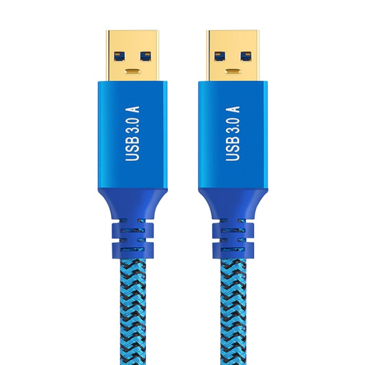 Printer / Hard Disk USB 3.0 Male to Male Connector Cable, Length:0.6m(Blue) - USB 3.0 by buy2fix | Online Shopping UK | buy2fix
