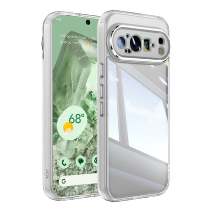 For Google Pixel 9 Pro Acrylic Hybrid TPU Armor Shockproof Phone Case(Transparent) - Google Cases by buy2fix | Online Shopping UK | buy2fix