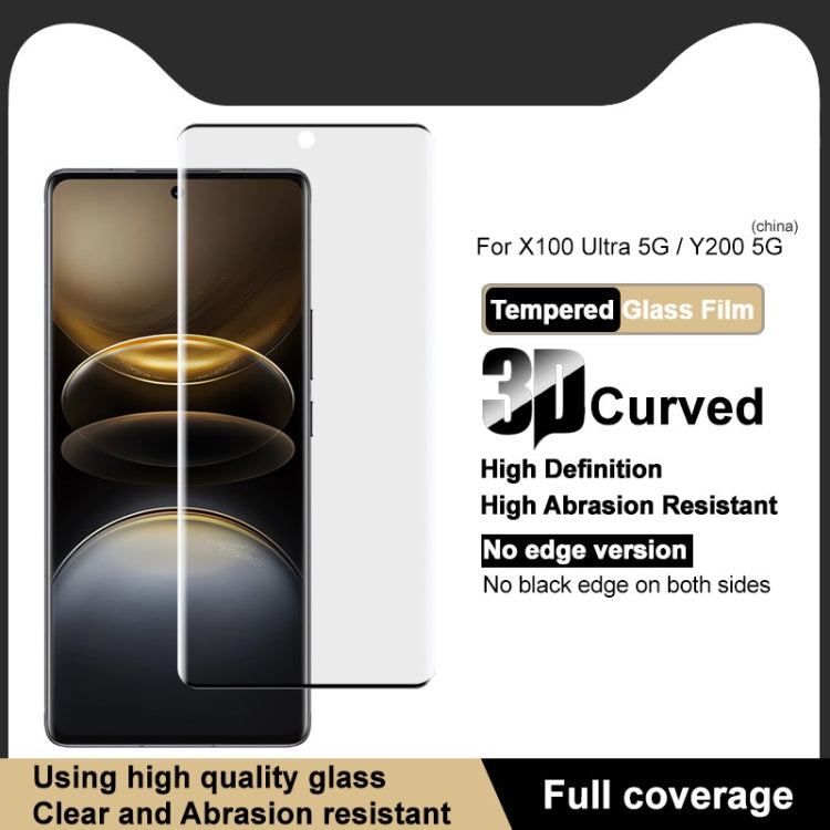 For vivo X100 Ultra imak 3D Curved Full Screen Tempered Glass Film - vivo Tempered Glass by imak | Online Shopping UK | buy2fix