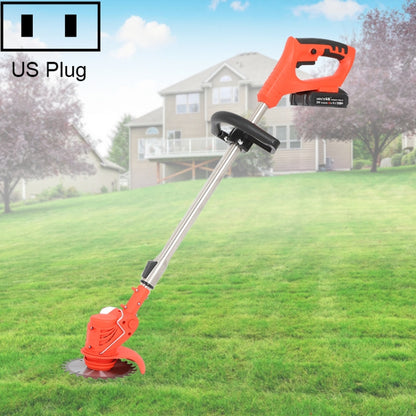 42V Portable Rechargeable Electric Lawn Mower Weeder, Plug Type:US Plug(Red) - Lawn Mower, Saws & Accessories by buy2fix | Online Shopping UK | buy2fix