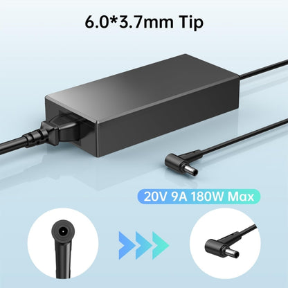 180W 20V 9A Laptop Notebook Power Adapter For Asus 6.0 x 3.7mm, Plug:EU Plug - For Asus by buy2fix | Online Shopping UK | buy2fix