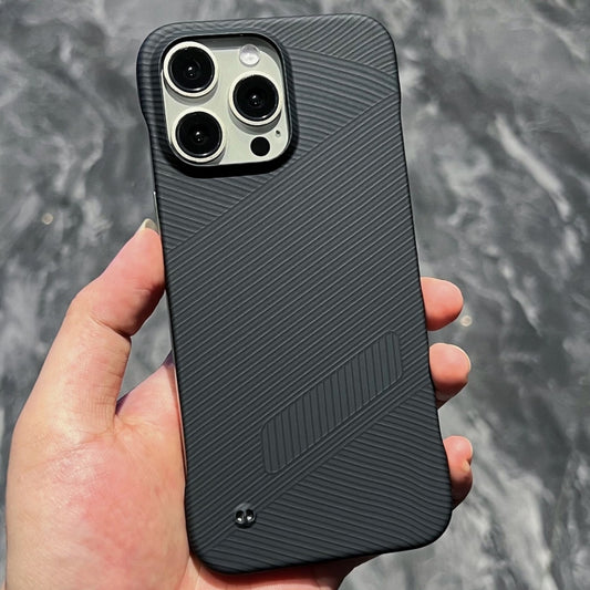 For iPhone 13 Pro Carbon Fiber Frameless Cooling Phone Case(Black) - iPhone 13 Pro Cases by buy2fix | Online Shopping UK | buy2fix