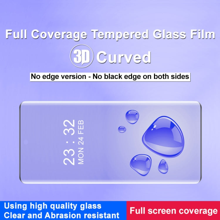 For OPPO Reno12 Global imak 3D Curved Full Screen Tempered Glass Film - Reno12 Tempered Glass by imak | Online Shopping UK | buy2fix