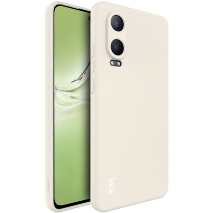 For OPPO K12x imak UC-4 Series Straight Edge TPU Phone Case(White) - OPPO Cases by imak | Online Shopping UK | buy2fix