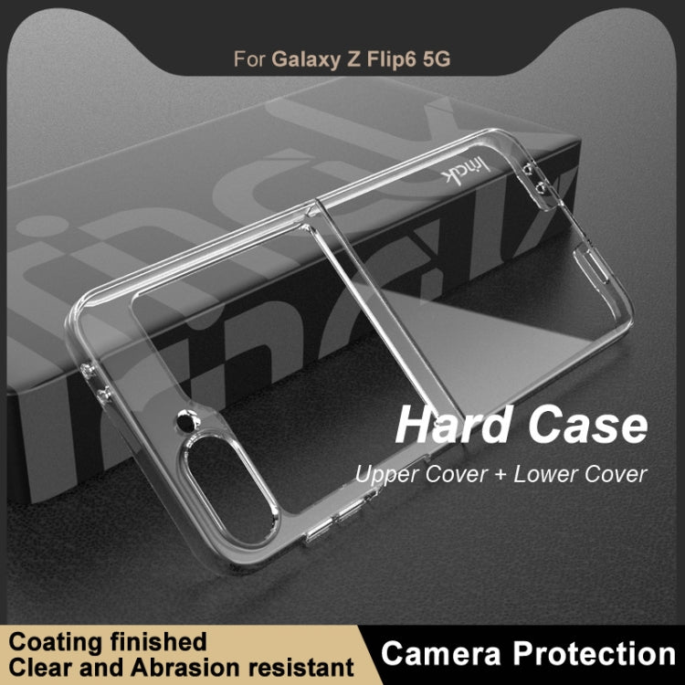 For Samsung Galaxy Z Flip6 imak Wing II Pro Series Wear-resisting Crystal Phone Case(Transparent) - Galaxy Z Flip6 5G Cases by imak | Online Shopping UK | buy2fix