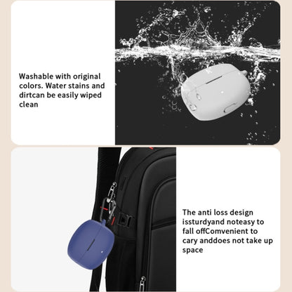 For EDIFIER Lolli Pro 3 Wireless Earphones Silicone Protective Case(Black) - Other Earphone Case by buy2fix | Online Shopping UK | buy2fix