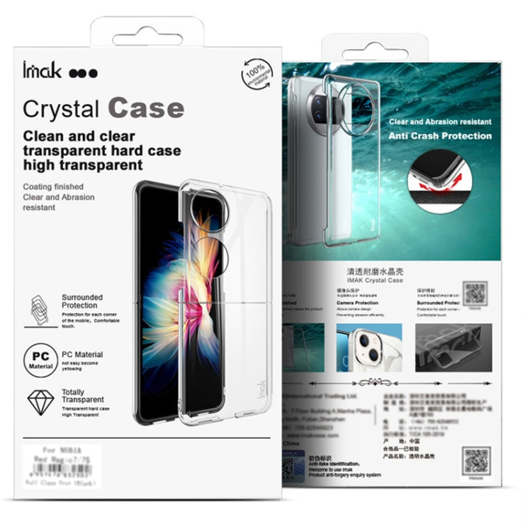 For Motorola Razr 50 / Razr 2024 IMAK Wing II Wear-resisting Crystal Protective Case - Motorola Cases by imak | Online Shopping UK | buy2fix