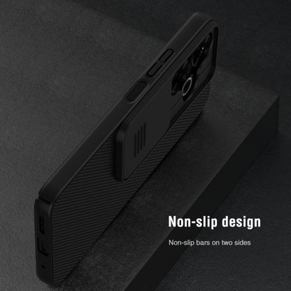 For Xiaomi Poco M6 4G NILLKIN Black Mirror Series Camshield PC Phone Case(Black) - Xiaomi Cases by NILLKIN | Online Shopping UK | buy2fix