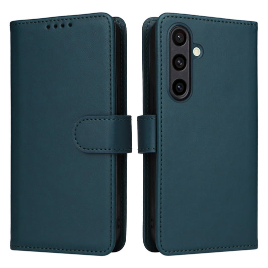 For Samsung Galaxy S24 FE 5G BETOPNICE BN-005 2 in 1 Detachable Imitate Genuine Leather Phone Case(Blue) - Galaxy S24 FE 5G Cases by BETOPNICE | Online Shopping UK | buy2fix