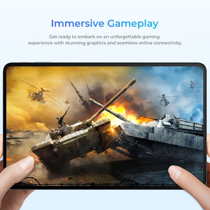 OUKITEL OT5S Tablet PC 12 inch 2.4K Screen, 6GB+256GB, Android 14 Unisoc Tiger T606 Octa Core, Support Dual SIM 4G Network, EU Plug(Blue) - Other by OUKITEL | Online Shopping UK | buy2fix