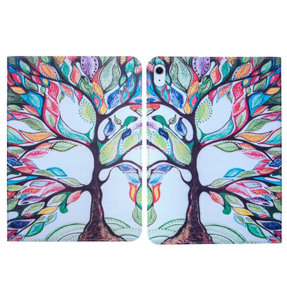 For iPad Air 13 2024 Colored Drawing Leather Tablet Case(Life Tree) - iPad Air 13 2024 Cases by buy2fix | Online Shopping UK | buy2fix