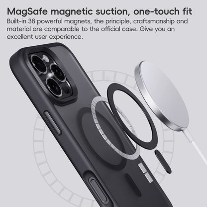 For iPhone 16 Pro Frosted MagSafe Magnetic Phone Case(White) - iPhone 16 Pro Cases by buy2fix | Online Shopping UK | buy2fix