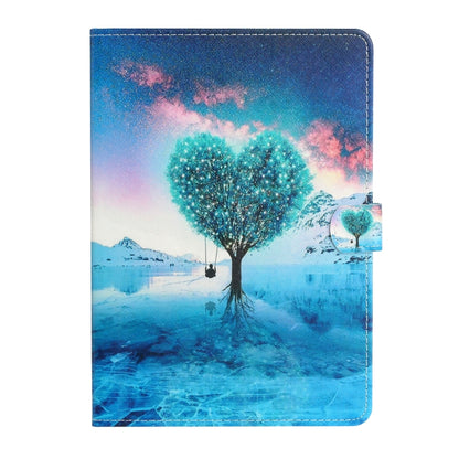 For iPad Pro 11 2024 Colored Drawing Pattern Flip Leather Smart Tablet Case(Tree) - iPad Pro 11 2024 Cases by buy2fix | Online Shopping UK | buy2fix