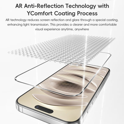 For iPhone 16 Benks King Kong Series Corning AR Antireflective Tempered Glass Film - iPhone 16 Tempered Glass by Benks | Online Shopping UK | buy2fix