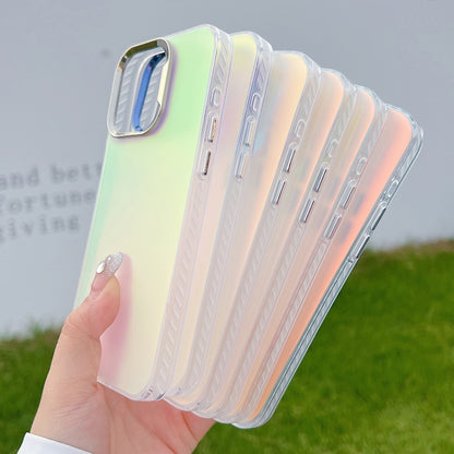 For iPhone 16 Pro Max Color Plating Discoloration PC Phone Case(Green) - iPhone 16 Pro Max Cases by buy2fix | Online Shopping UK | buy2fix