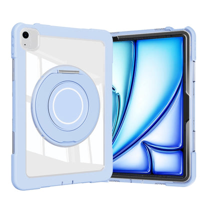 For iPad Air 11 2024 / Air 10.9 2022 Crystal Armor PC Hybrid TPU Tablet Case(Blue) - iPad Air 11 2024 Cases by buy2fix | Online Shopping UK | buy2fix