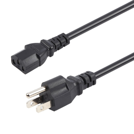 US Plug Computer PC Power Cord 3 Pin Cable, Length:3m(Black) - Power Cord by buy2fix | Online Shopping UK | buy2fix