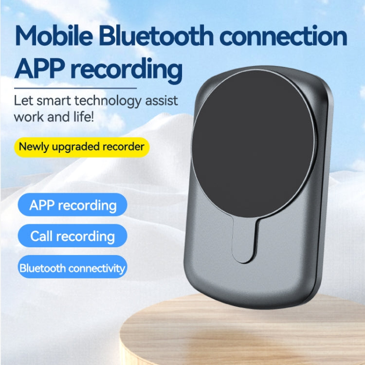 A1A Strong Magnetic Mobile Call Voice Recorder APP Recording Version, Memory:16GB(Black) - Recording Pen by buy2fix | Online Shopping UK | buy2fix