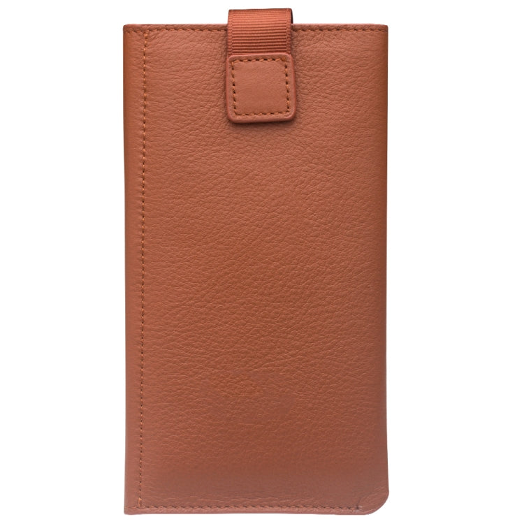 For iPhone XR QIALINO Nappa Texture Top-grain Leather Horizontal Flip Wallet Case with Card Slots(Brown) - More iPhone Cases by QIALINO | Online Shopping UK | buy2fix