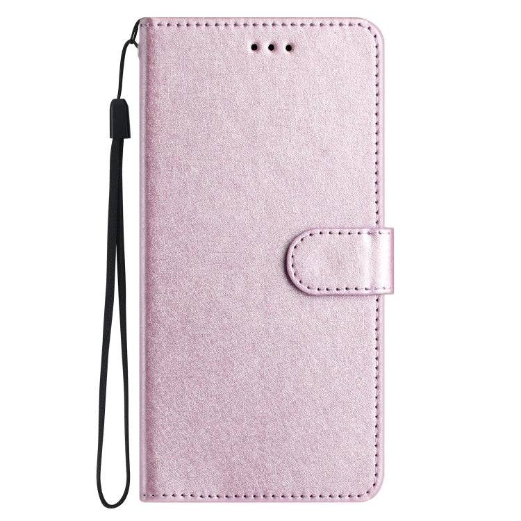 For OnePlus 13 Silk Texture Horizontal Flip Leather Phone Case(Rose Pink) - OnePlus Cases by buy2fix | Online Shopping UK | buy2fix