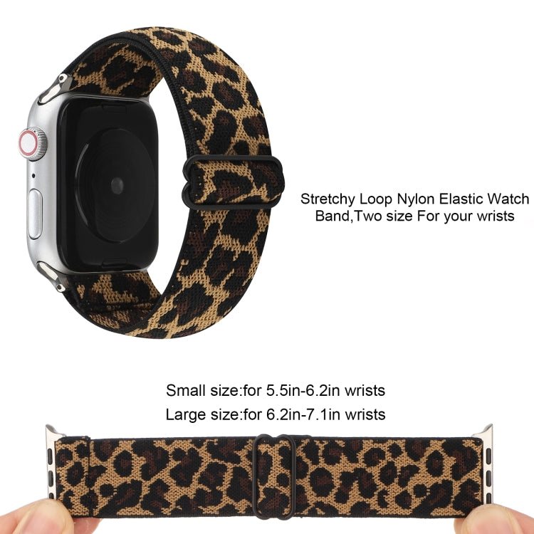 Ethnic Style Buckle Watch Band For Apple Watch Ultra 49mm&Watch Ultra 2 49mm / Series 9&8&7 45mm / SE 3&SE 2&6&SE&5&4 44mm / 3&2&1 42mm(Brown Leopard) - Watch Bands by buy2fix | Online Shopping UK | buy2fix