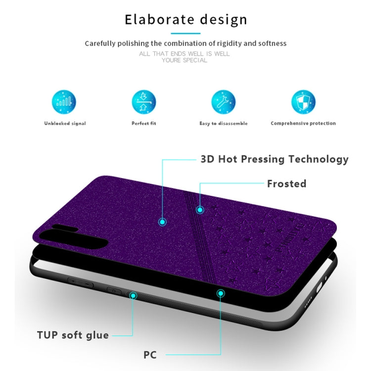 PINWUYO Full Coverage Waterproof Shockproof PC+TPU+PU Case for Huawei P30 Pro (Purple) - Huawei Cases by PINWUYO | Online Shopping UK | buy2fix