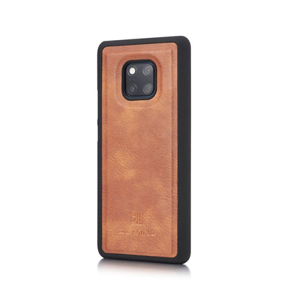 DG.MING Crazy Horse Texture Flip Detachable Magnetic Leather Case for Huawei Mate 20 Pro, with Holder & Card Slots & Wallet (Brown) - Huawei Cases by DG.MING | Online Shopping UK | buy2fix