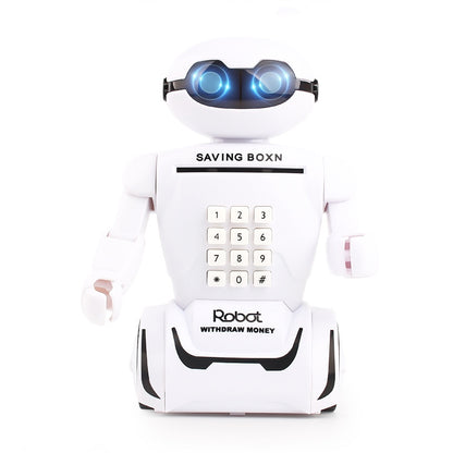 Multi-function Robot Piggy Bank Desk Lamp Code Money Box for Children - Piggy Banks by buy2fix | Online Shopping UK | buy2fix