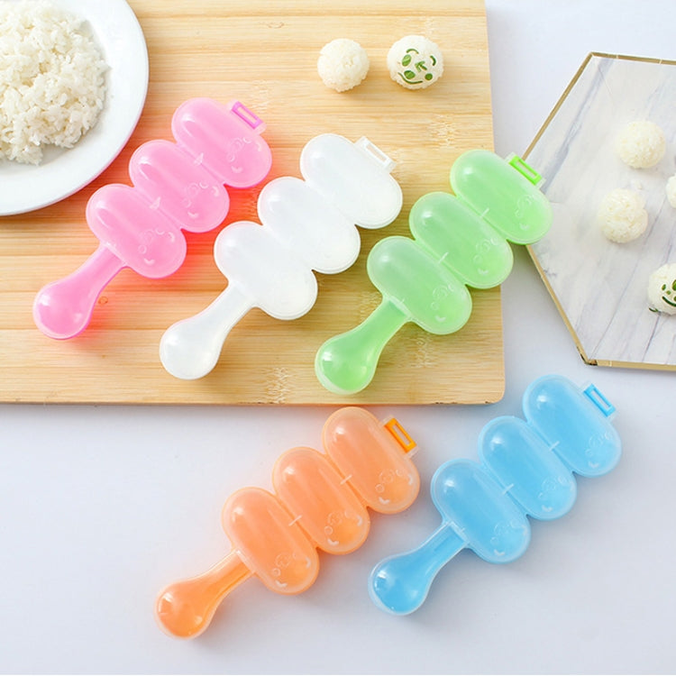 Cute Style Food-grade Sushi Rice Ball Shaker Mold with Spoon for Kids, Random Color Delivery - Food Molds by buy2fix | Online Shopping UK | buy2fix