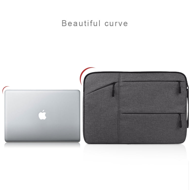 Universal Multiple Pockets Wearable Oxford Cloth Soft Portable Simple Business Laptop Tablet Bag, For 15.6 inch and Below Macbook, Samsung, Lenovo, Sony, DELL Alienware, CHUWI, ASUS, HP (Black) - 15.6 - 17 inch by buy2fix | Online Shopping UK | buy2fix