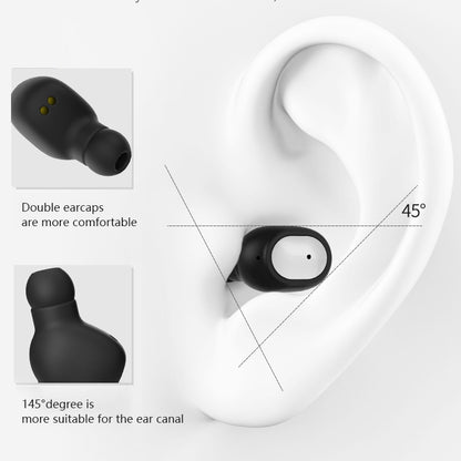 Q2 TWS Bluetooth 5.0 Binaural Stereo Wireless Sports Bluetooth Earphone(Black) - TWS Earphone by buy2fix | Online Shopping UK | buy2fix