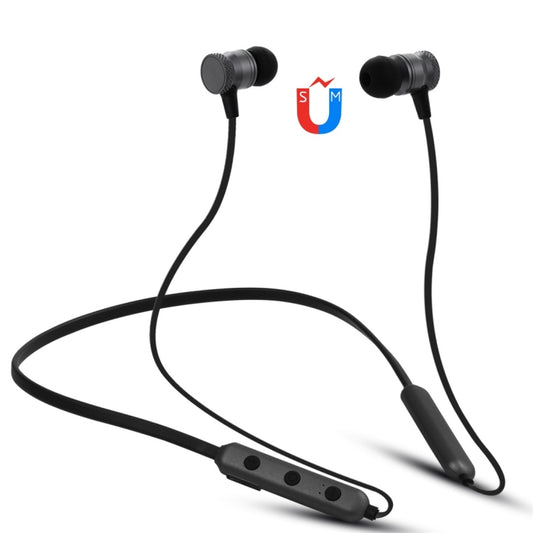 BT-890 Bluetooth 4.2 Hanging Neck Design Bluetooth Headset, Support Music Play & Switching & Volume Control & Answer(Black) - Neck-mounted Earphone by buy2fix | Online Shopping UK | buy2fix