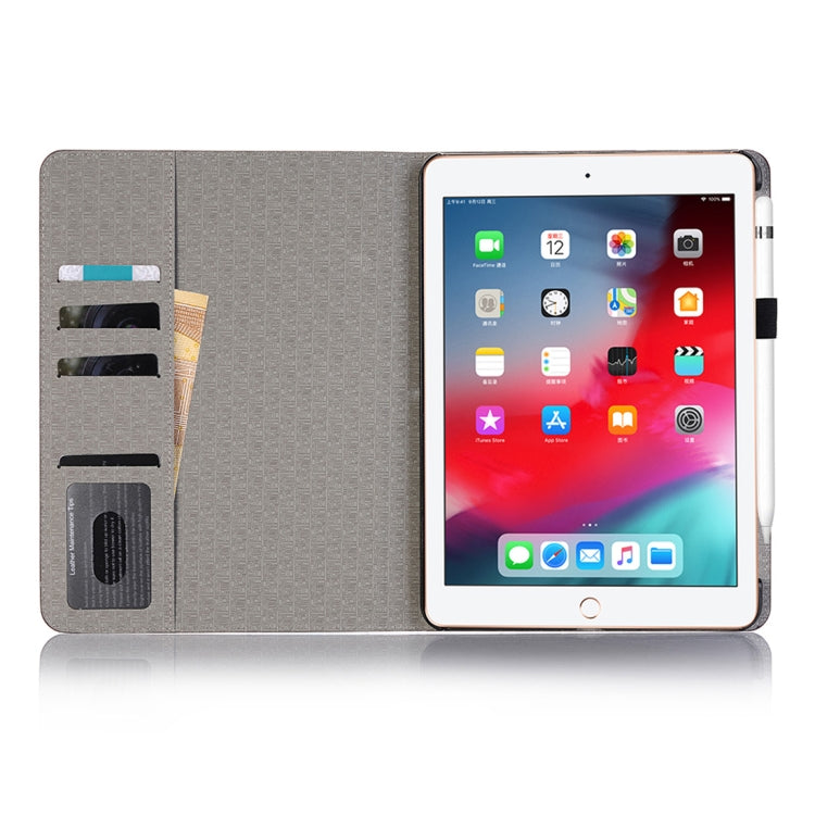 Plaid Texture Horizontal Flip PU Leather Case for iPad Air 11 2024 / iPad Pro 11 inch (2018), with Holder & Card Slots & Wallet(Coffee) - iPad Pro 11 (2018) Cases by buy2fix | Online Shopping UK | buy2fix