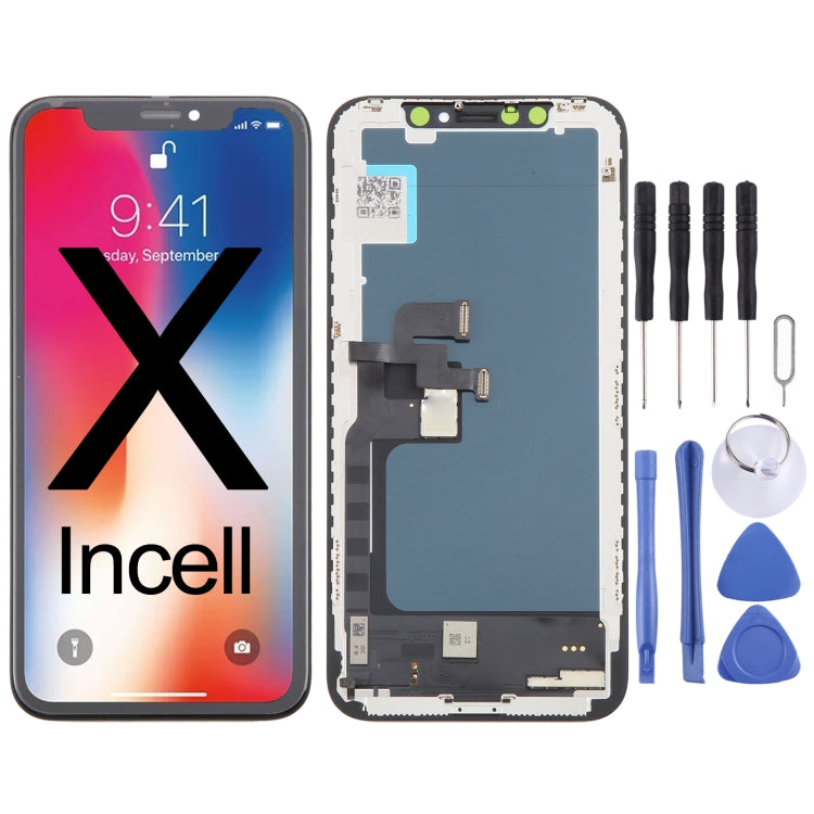 HD Incell LCD Screen for iPhone X(Black) - LCD Related Parts by buy2fix | Online Shopping UK | buy2fix