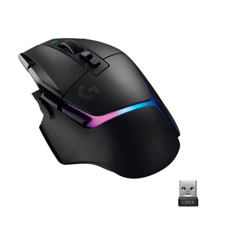 Logitech G502 X Plus 1000DPI Wireless Gaming Mouse with RGB Light (Black) - Wireless Mice by Logitech | Online Shopping UK | buy2fix