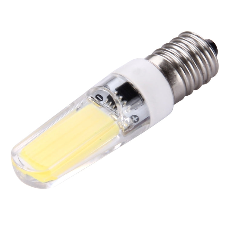 E14 3W 300LM COB LED Light , PC Material Dimmable for Halls / Office / Home, AC 220-240V(White Light) - LED Blubs & Tubes by buy2fix | Online Shopping UK | buy2fix