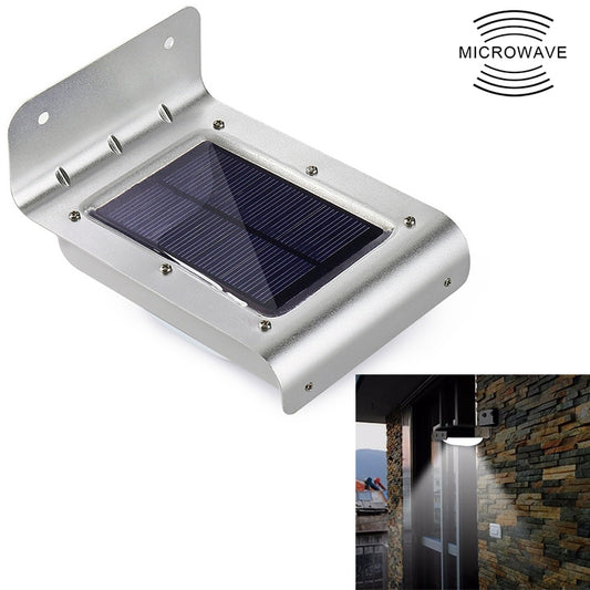 LED Human Body Induction Outdoor Garden Solar Wall Light - Solar Lights by buy2fix | Online Shopping UK | buy2fix