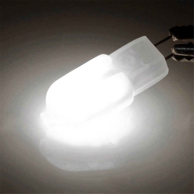 G9 3W 300LM 22 LEDs SMD 2835 Transparent Cover Corn Light, AC 110V(White Light) - LED Blubs & Tubes by buy2fix | Online Shopping UK | buy2fix