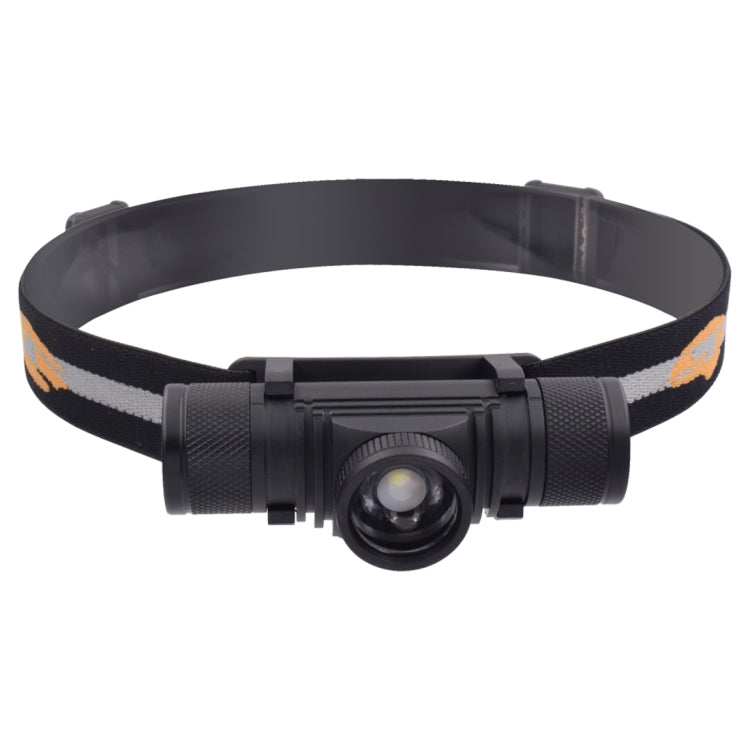 D20 5W XML-2 IPX6 Waterproof Headband Light, 1200 LM USB Charging Rotate Focus Outdoor LED Headlight - Headlamp by buy2fix | Online Shopping UK | buy2fix