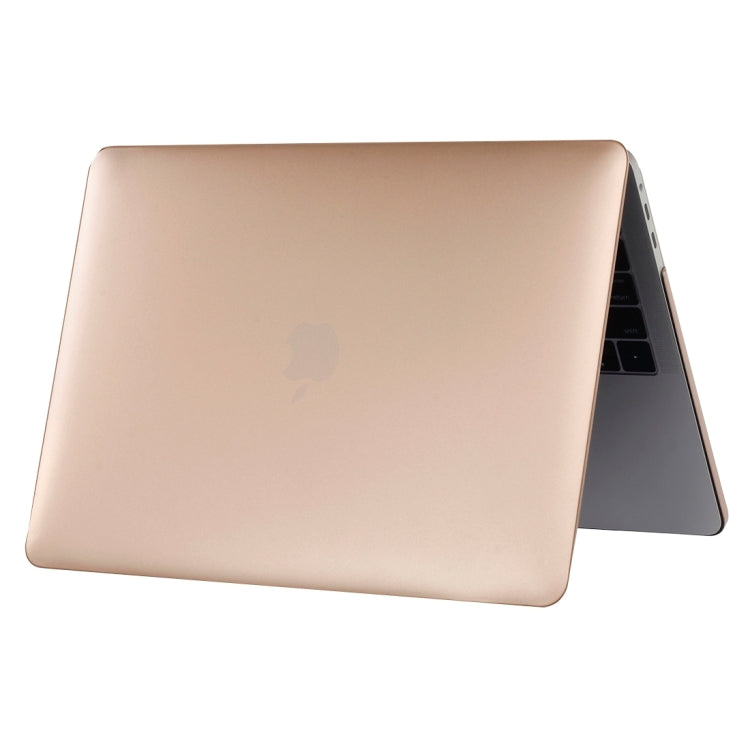 Laptop Metal Style Protective Case for MacBook Pro 15.4 inch A1990 (2018) (Gold) - MacBook Pro Cases by buy2fix | Online Shopping UK | buy2fix